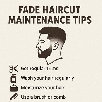 Fade Haircut Maintenance Tips