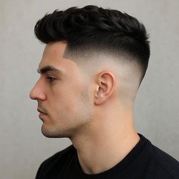 High Drop Fade Haircut