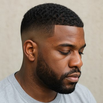 Low Fade Haircut Black Men