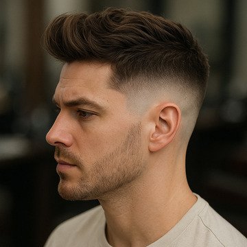 Men’s Fade Haircuts Long on Top