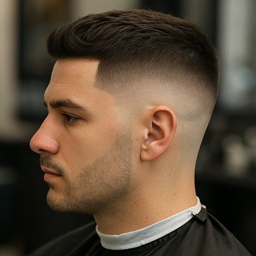 Mid Skin Fade Haircut