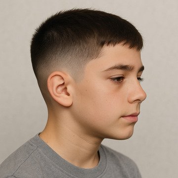 Short Fade Haircuts for Kids and Teens