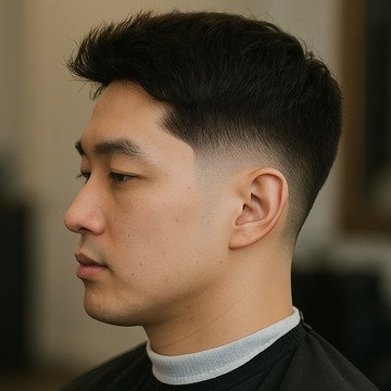Taper Low Fade Haircut Asian