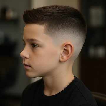 Boy's High Fade Haircut