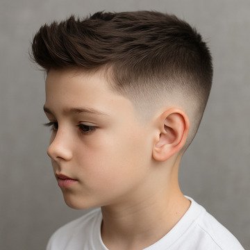 Mid Fade Haircut Boys