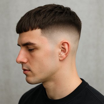 Skin Fade with Crop Top
