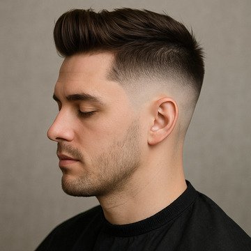 Skin Fade with Quiff